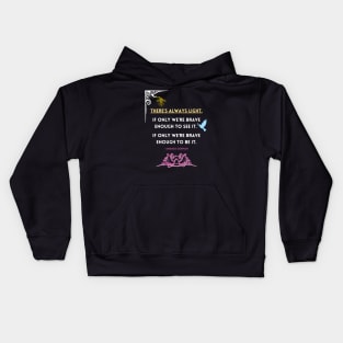 There Is Always Light - Amanda Gorman Poem Kids Hoodie